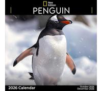 Penguin Calendar 2026: A Year of Playful and Social Penguins in the Wild | Kalender Calendario Calendrier