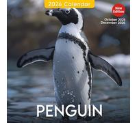 Penguin Calendar 2026: A Year of Playful and Social Penguins in the Wild | Kalender Calendario Calendrier