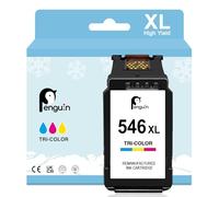 Penguin CL-546XL Color Cartuchos de Tinta para Canon 546 XL Compatible con Pixma MG2540 MG2556S MG2550 MG2550S MG2551S MG2555 MG2555S MG2545S TS205 TS305 TS3100 TS3120 TS3122 TS3150 TS3151