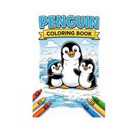 Penguin Coloring Book: Fun & Cute Penguins for Kids