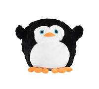 Penguin Cuddle Botella de agua caliente HH0398 Negro