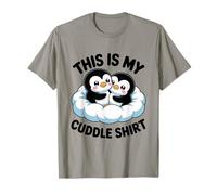 Penguin Cuddle Cozy Sleep Matching Couple Camiseta