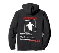 Penguin Fun Missing But Why Mountains Sudadera con Capucha