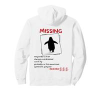 Penguin Fun Missing But Why Mountains Sudadera con Capucha