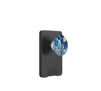 Penguin Howling at The Moon Arctic Night Sky Animal Art PopSockets PopWallet para MagSafe