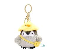 Penguin Keychain, Cute Stuffed Animal Backpack Pendant Key Chain, 9x6x10cm Soft Plush Keyring For Purse Wallet Backpack Stocking Stuffers Birthday Valentine Boyfriend Girlfriend Gift Accessory Use Use