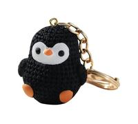 Penguin Keychain, Tiny Cute Resin Decoration, Cartoon Handbag Keyring | Resin Cartoon Handbag Keyring for Bag Backpack Car Keys Purse Cute Mini Penguin Charm Animal Figurine Pendant Ornaments Bag