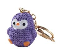 Penguin Keychain, Tiny Cute Resin Decoration, Cartoon Handbag Keyring | Resin Cartoon Handbag Keyring for Bag Backpack Car Keys Purse Cute Mini Penguin Charm Animal Figurine Pendant Ornaments Bag