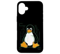 Penguin Linux Carcasa para iPhone 16 Plus