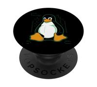 Penguin Linux PopSockets PopGrip Adhesivo