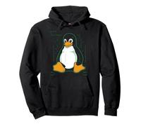 Penguin Linux Sudadera con Capucha