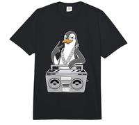 Penguin Lover Hip Hop Niños Música Niños Pingüino Comfort Colors Adult Heavyweight T-Shirt