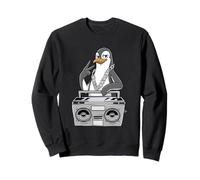 Penguin Lover Hip Hop Niños Música Niños Pingüino Sudadera