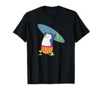Penguin Nada es Mejor Que el Surf Camiseta gráfica económica