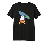 Penguin Nada es Mejor Que el Surf Camiseta Premium