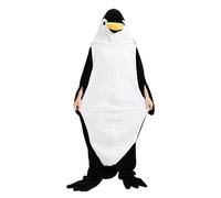 Penguin Onesie Adult Women, Jumpsuit Wearable Pajama, Soft -Piece Animal Costume, Cute Sleeping Outfit, Fun Winter Lounge Wear, Unisex Suit | Comfortable Design with casual home party scenario