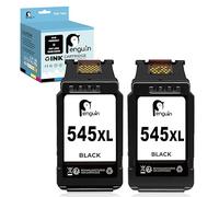 Penguin PG-545XL Negro Tinta para Canon 545 XL Compatible con Pixma MG2556S | MG2550S MG2540 MG2455 MG2550 MG2550S MG2551S MG2555S MG2545S TR4550 TR4551 TR4650 TR4651 TS3450 TS3451 TS3452 Negro Pack