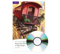 Penguin Readers 5: Round the World in Eight Days Book & MP3 Pack (Pearson English Graded Readers) - 9781408276532 (Pearson english readers)