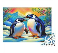 Penguin Recycled Paper for Adults Penguins Together Educational Game Decompression 1000 Pieces 52x38cm/1000pcs