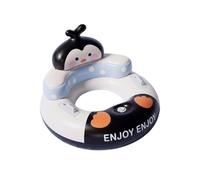 Penguin Snow Tube, Inflatable Sled with Backrest Handles, Heavy Duty PVC | Durable PVC Penguin Design Supportive Backrest Secure Handles For Winter Sledding Ski Hills Outdoor Play Boys Girls Adults