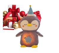 Penguin Stuffed Animal | Relief Doll with Light Music | Breathing Plush Kids Animal Toys - for Boys Girls Party Favors Relaxation Playtime Naptime Home Bedroom Living Room