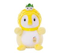 Penguin Stuffed Animal - Sturdy Fruit Penguin Soft Accompanying Toy - Effortless Cartoon Animal Doll | For Kids Teens Adults Collectors Playtime Living Room Study Car Sofa Bed Nursery Travel Birthday