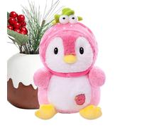 Penguin Stuffed Animal - Sturdy Fruit Penguin Soft Accompanying Toy - Effortless Cartoon Animal Doll | For Kids Teens Adults Collectors Playtime Living Room Study Car Sofa Bed Nursery Travel Birthday