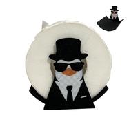 Penguin Tissue Stand - Toilet Paper Holder for Bathroom Decor | Resin Material with Stable Base, Aesthetic Storage Organizer, Cute Penguin Shape Accessory for Living Room Restroom Apartment Vanity