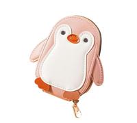 Penguin Wallet, Penguin Accordion Purse, Animal Coin Wallet, Large Capacity Storage Design, PU Leather Finish, Wide Opening Access Structure, for Travel Work School Office Use