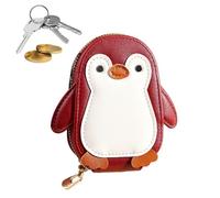 Penguin Wallet, Penguin Accordion Purse, Animal Coin Wallet, Large Capacity Storage Design, PU Leather Finish, Wide Opening Access Structure, for Travel Work School Office Use