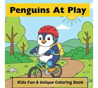 Penguins At Play: Bold and Easy Animal Coloring Book (Animals At Play)