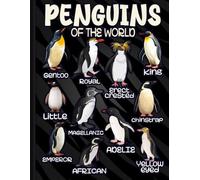 Penguins of the World: Cute Animal Notebook Featuring 12 Penguin Species | A Wide Ruled Composition Book for School, Journaling, and Nature Notes, Fun Gift for Kids, Teachers, and Animal Lovers
