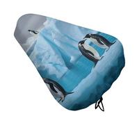 Penguins On The Iceberg - Funda para asiento de bicicleta, extra suave y cómoda, protector solar de lluvia, protectores de asientos, fundas duraderas a prueba de polvo para bicicletas de montaña de