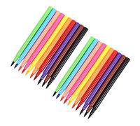 PENGY Pincel de pigmento comestible pluma de color de alimentos para dibujar galletas pasteles herramientas de decoración de pasteles DIY hornear pasteles pintura de tallar pluma 20 piezas