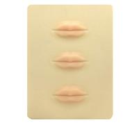 PENGY Principiante 3D Silicona Maquillaje Permanente Tatuaje Formación Práctica Piel sintética Vacía para Labios Microblading