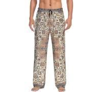 PENGYVV Flying Carpet Ride - Pantalones de pijama para hombre, pantalones largos para dormir, pantalones de descanso con cintura elástica, regalos para hombres, Fine Persia Tabriz B, S