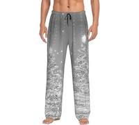 PENGYVV Flying Carpet Ride - Pantalones de pijama para hombre, pantalones largos para dormir, pantalones de descanso con cintura elástica, regalos para hombres, Festive Christmas Sp, L