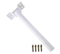PENIKOKO 1 Juego Soporte de Poste para Luz Solar Kit de Montaje de Brazo de Soporte para Lámpara de Calle Accesorio Duradero y Resistente la Corrosión Instalación para