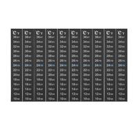 PENIKOKO 10 Piezas Termómetro Adhesivo para Acuario y Terrario Cinta Indicadora Visual de Temperatura Pegatina LCD de Cambio de Color para Jarra de Fermentación y Control Seguro de