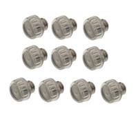 PENIKOKO 10 Piezas Tijeras De Silenciador Cizallamiento Silenciador De Tijera De Peluquero Corte Cabello Aseo Metal Color Aleatorio