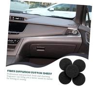 PENIKOKO 100 piezas Almohadillas de Algodón Absorbente para Difusores de Aceites Esenciales Unidades Recambios Redondos para Aromaterapia Hogar Coche y Oficina Compatibles con Difusores y