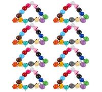 PENIKOKO 100 Piezas Cascabeles para Mascotas Colores Candy Mini Campanas Colgantes para Collares Perros y Gatos Decoración Navideña Accesorios Bricolaje