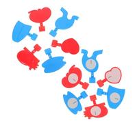 PENIKOKO 12 Etiquetas de Identificación para Estetoscopio Diseño de Órganos Internos Colgantes de Plástico Blanco para Médicos y Enfermeras Accesorios Médicos Funcionales y