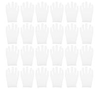 PENIKOKO 12 Pares de Guantes de Algodón Ligeros para Inspección de Joyas Cómodas Fundas de Algodón Portátiles Guantes para Cuidado de Manos