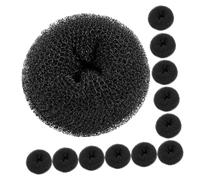 PENIKOKO 12piezas Rizador De Pelo Dona Para Moños Moldeador De Moños Forma De Dona Pequeña Postizo Elástico Para Bodas Fiestas Viajes Al Aire y Peinados De Cabello