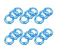 PENIKOKO 18 Piezas Soporte Azul para S5000 Afeitado Eléctrica Afeitadora de Cabezal de Plástico y Estilizado Rendimiento para Baño y Viajes