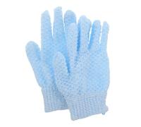 PENIKOKO 1pares Guantes de Baño Guante Exfoliante Cuerpo Exfoliante Cuerpo de Lavado de Ducha de Baño para Mujer para Ducha Casa Viajes Gimnasio