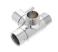 PENIKOKO 1pieza Válvula Desviadora de Ducha Cobre Macizo Adaptador para Grifo Fácil Instalación Resistente Fugas para Baño y Columna de Ducha con Grifo