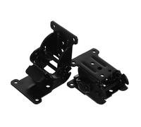 PENIKOKO 2 Piezas Bisagras Plegables para Muebles Soportes de Patas de Mesa de Hierro con Autobloqueo Herrajes Resistentes para Puertas Pesadas Bancos Armarios y Escritorios Uso Cocina y