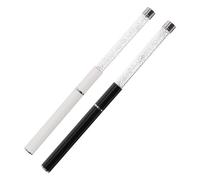 PENIKOKO 2 piezas Cepillo de Pestañas con Mango Resistente y Cabeza Flexible Aplicador de y Peine Separador para Extensiones y Maquillaje Profesional Portátil para Casa y Salón Color